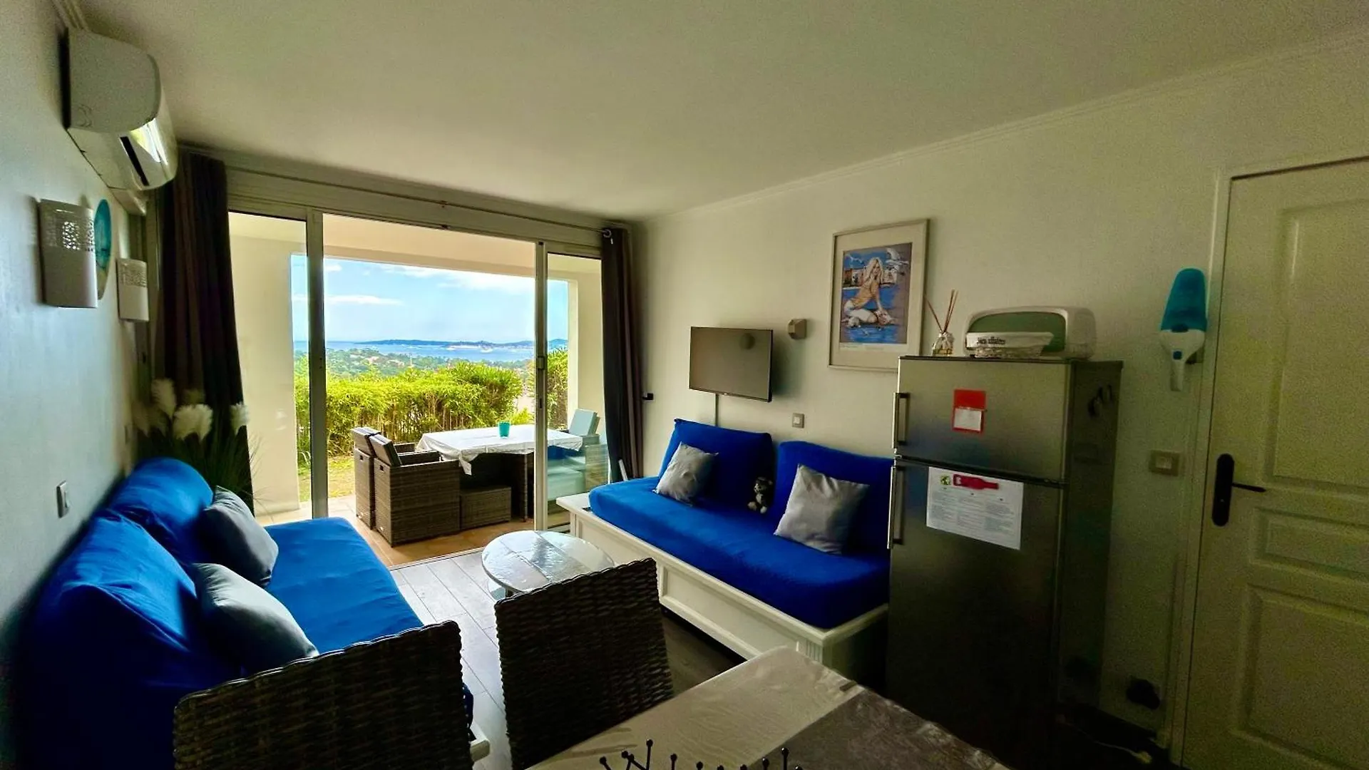 Apartment Les Restanques Vue Mer Roses 1070 Rez De Jardin Grimaud