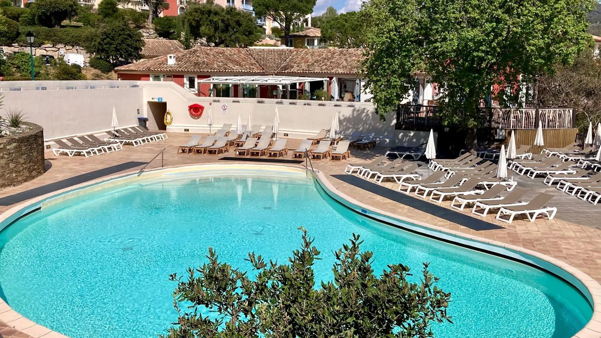 Les Restanques Vue Mer Roses 1070 Rez De Jardin Grimaud Apartment