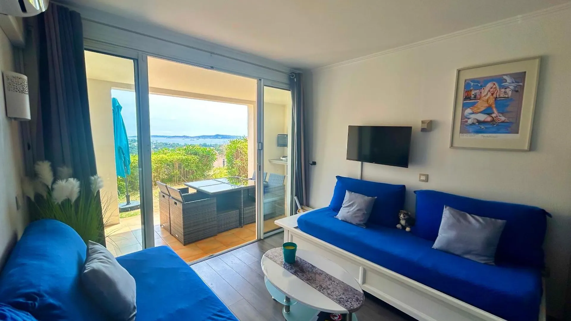 Apartment Les Restanques Vue Mer Roses 1070 Rez De Jardin Grimaud France